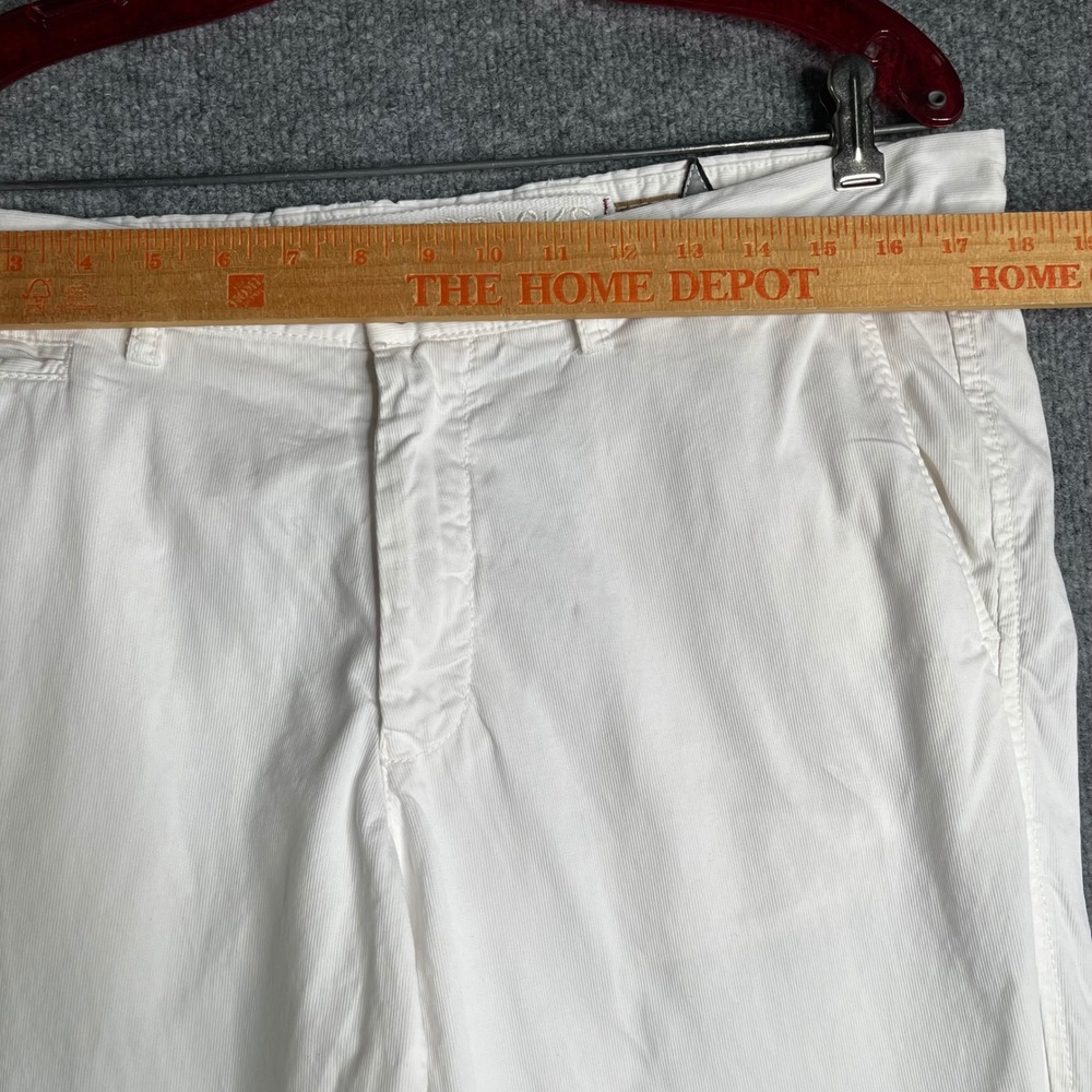 Paperbacks Mens PT 205 White Cotton Chino Pants Straight Leg Size 34 Made in USA - Picture 5 of 13